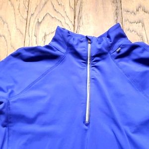 H & M half zip top
